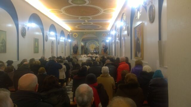 Chiesa della Cripta di don Giustino a Pianura. Casamadre dei Vocazionisti
Capela da cripta de Dom Giustino em Pianura. Casa Mãe dos Vocacionistas
Chapel of the crypt of fr. Giustino in Pianura. Motherhouse of the Vocationists