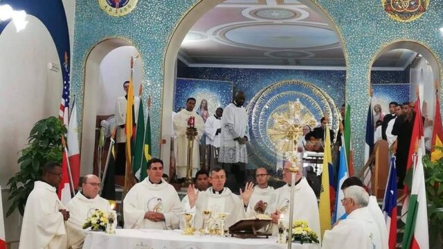 Consiglio Generale uscente al XV Capitolo Generale del 2018.