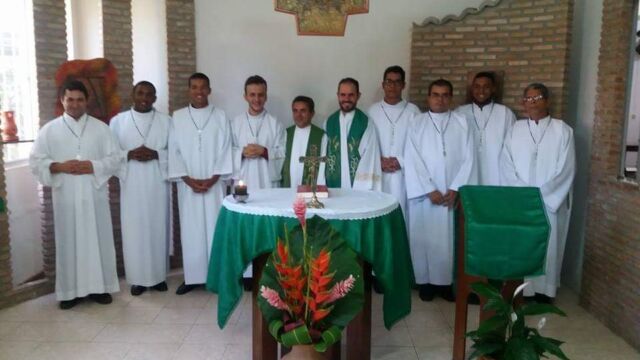 Fevereiro 2018. Ingresso no Noviciado da América Latina, Salvador Bahia