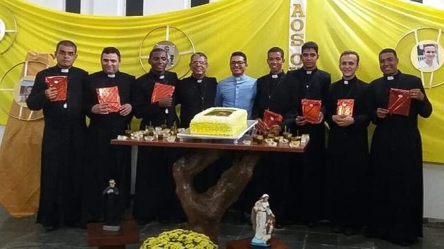 Fevereiro 2919.  Primeira Profissão Religiosa, Salvador- Bahia (Brasil
