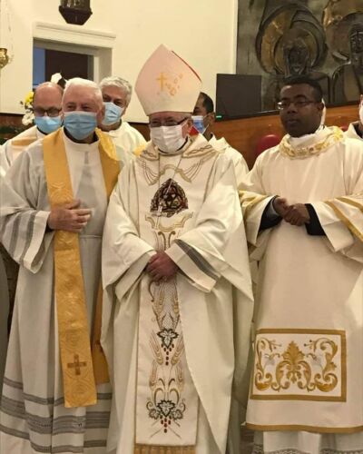 Ordinazione diaconale del religioso Emanuele Onifade, SDV. Napoli, 9 gennaio 2021