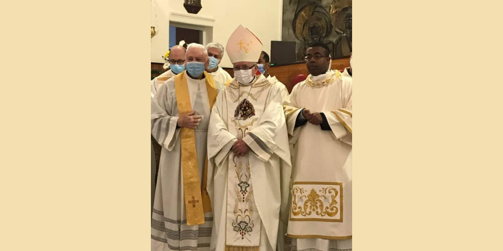 Ordinazione diaconale del religioso Emanuele Onifade, SDV. Napoli, 9 gennaio 2021