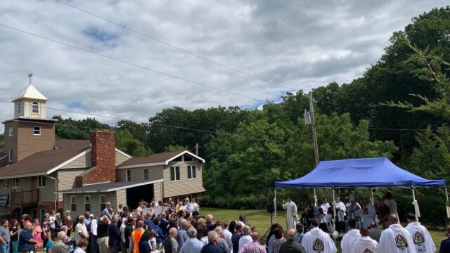 Grand Re-opening of the Sanctuary of Mary,
Our Lady of the Holy Spirit, Branchville, New Jersey. September 8, 2019