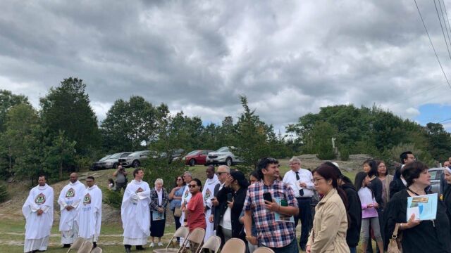 Grand Re-opening of the Sanctuary of Mary,
Our Lady of the Holy Spirit, Branchville, New Jersey. September 8, 2019