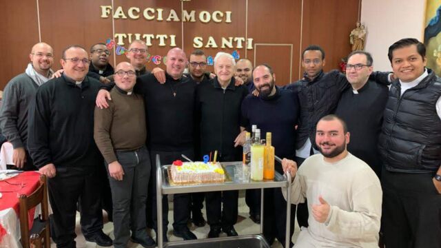 Momento di fraternità presso la Comunità Sede della Provincia Italiana a Posillopo-Napoli