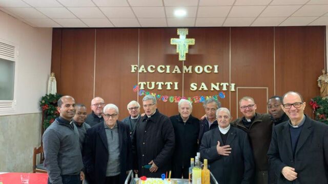 Momento di fraternità presso la Comunità Sede della Provincia Italiana a Posillopo-Napoli