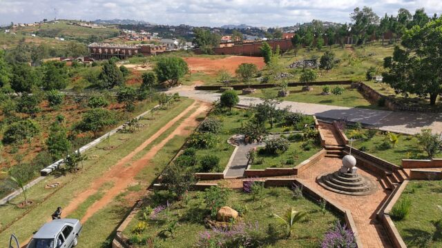 Giardino della Vocazionario di Nazareth, Ambohizanaka, Madagascar, Marzo 2019