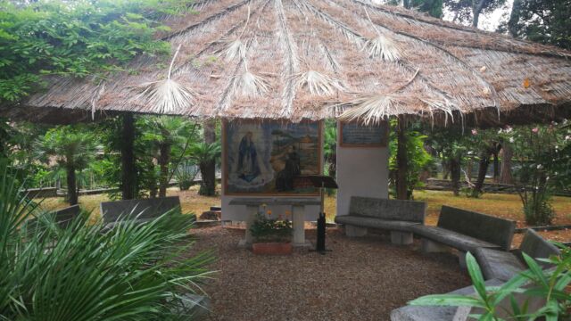 La "pagliarella" presso la Curia Generalizia dei Vocazionisti, Vocazionario San Giuseppe, Viale Cortina d'Ampezzo, 140 - Roma