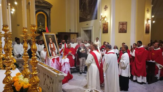 Parrocchia San Giorgio martire, "culla di fondazione" dei Vocazionisti nel 1920. Solenne apertura del Giubileo Vocazionista di Fondazione, Pianura, Napoli (18 Ottobre 2019)