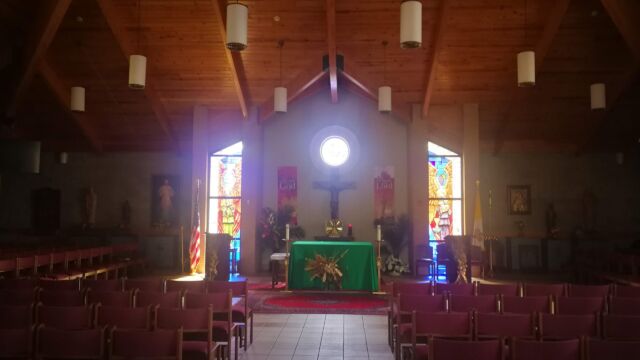 St. Joseph RC Church, Winter Haven, Florida. November 5, 2019