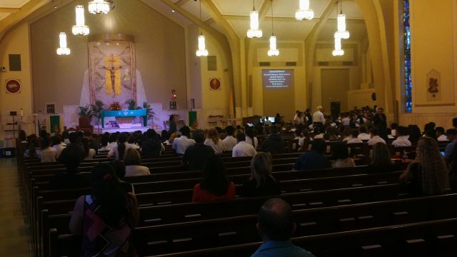 St. Joseph RC Church, Winter Haven, Florida. November 5, 2019