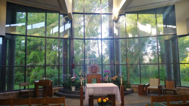 St. Francis of Assisi RC Church, Apopka, Florida. November 7, 2019. Weekday Chapel