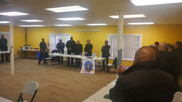 Meeting of the members of the Quasi-Province of the Vocationists in USA. Florham Park, New Jersey. November 20, 2019