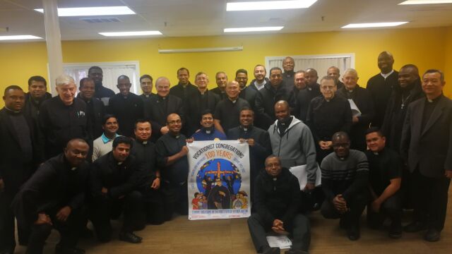 Meeting of the members of the Quasi-Province of the Vocationists in USA. Florham Park, New Jersey. November 20, 2019