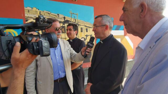 Il giorno 7 Luglio 2020 c'è stata la dedicazione della stazione di Pianura a don Giustino Russolillo
On Juy 7, 2020 the train station of Pianura has been dedicated to Fr. Justin Russolillo