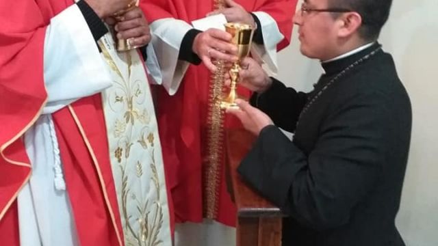 Renovación de votos de Hno Oscar Chica