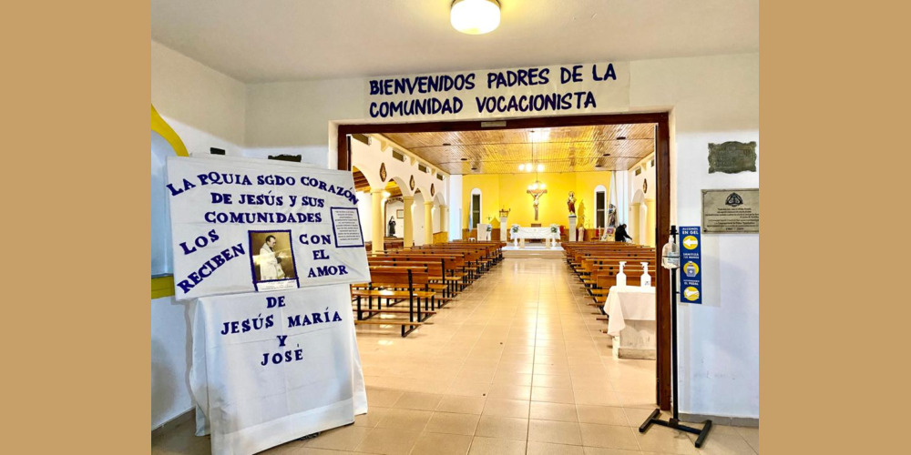 ESPANOL: Celebración de apertura comunitaria en San Juan, Argentina, 18/03/2021. ENGLISH: Opening Celebration of the new vocationist community in San Juan, Argentina, 3/18/2021. ITALIANO: Celebrazione di apertura comunità di San Juan, Argentina, 18/3/2021. PORTUGUES: Celebração de abertura da comunidade em San Juan, Argentina, 2021/03/18. FRANCAIS: Célébration d'ouverture de la communauté à San Juan, Argentine, 18/03/2021