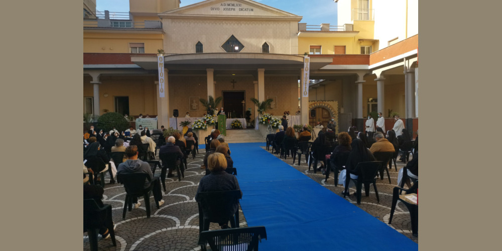 Celebrazione di chiusura del centenario congiunto dei Vocazionisti (1920-2020) e delle Vocazioniste (1921-2021). Pianura, 16/10/2021