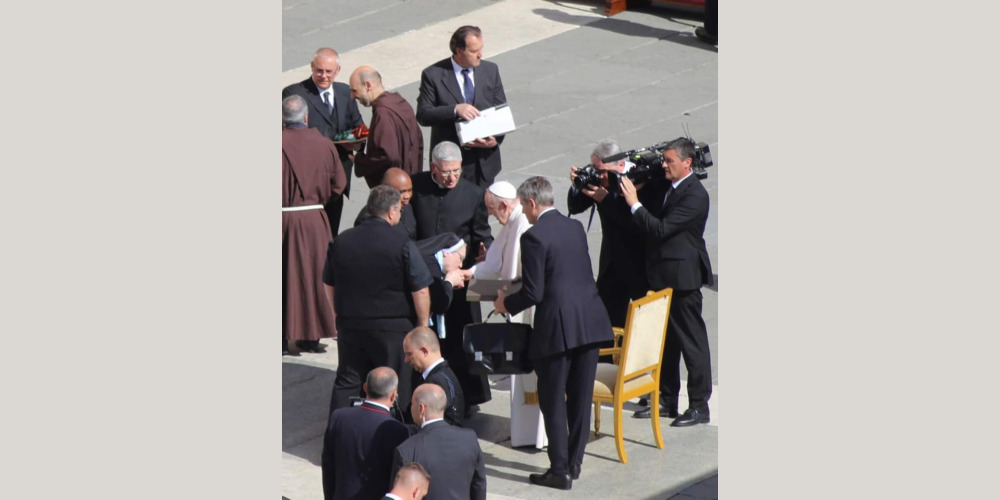 15 Maggio 2022 Canonizzazione di San Giustino Russolillo, Piazza San Pietro in Vaticano.
