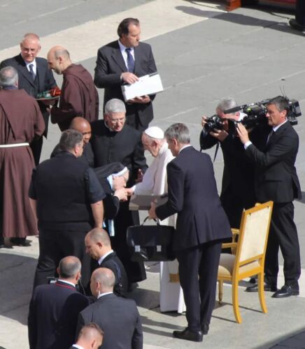15 Maggio 2022 Canonizzazione di San Giustino Russolillo, Piazza San Pietro in Vaticano.