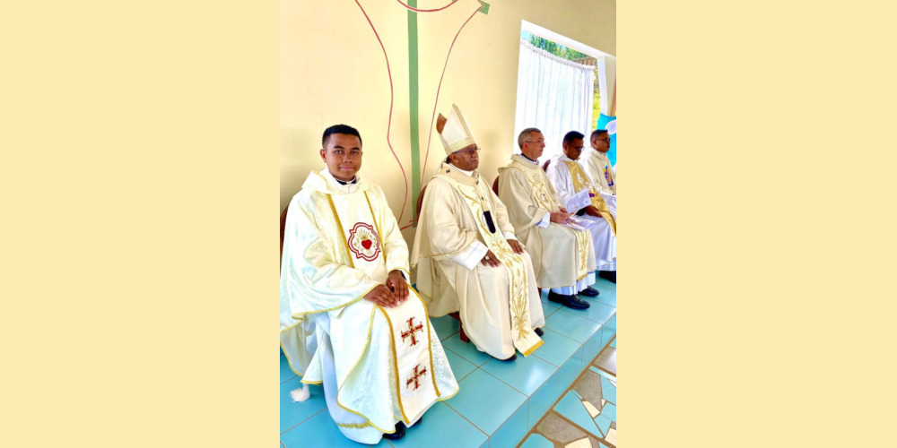 18 marzo 2023 Ordinazione sacerdotale di Padre Fabien Ramiandrisoa in Antananarivo, Madagascar