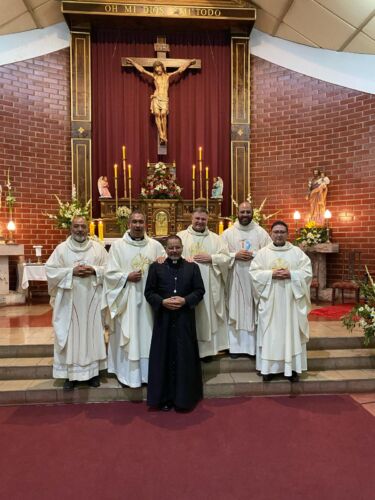 Professione perpetua di Antonio Arriaza López in Valparaíso, Cile